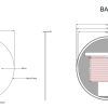 20241102223149 TS Framed Round LED Mirror 750mm - 4 Colours