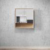 750 OT Wooden Shaving Cabinet 600/750/900mm