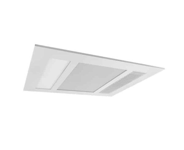 MBHPM Bathroom Mini 3-in-1 Fan Heater, Light and Exhaust