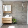 after install OT Wooden Shaving Cabinet 600/750/900mm