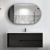 oti blk 120 3 OTBY-WH Plywood Black Oak Wall Hung Vanity - 1200mm Single