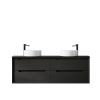 oti blk 1500d 3 OTBY-WH Plywood Black Oak Wall Hung Vanity - 1500mm Double