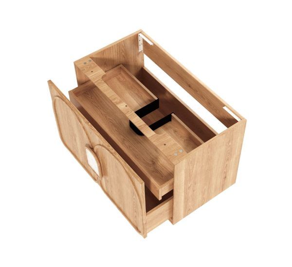 OTLA-WH Plywood Wooden Wall Hung Vanity - 900mm