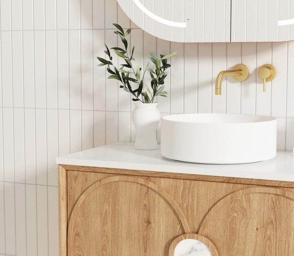 OTLA-WH Plywood Wooden Wall Hung Vanity - 900mm