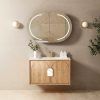 oti la 900 um OTLA-WH Plywood Wooden Wall Hung Vanity - 900mm
