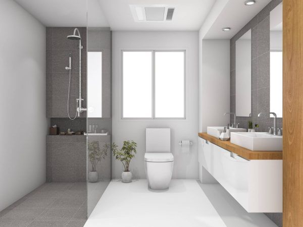 MBHPM Bathroom Mini 3-in-1 Fan Heater, Light and Exhaust