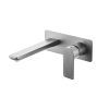 1582bn TS1582BN Brushed Nickel Bath/Basin Wall Mixer with Spout Combination
