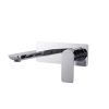 1582ch TS1582CH Chrome Bath/Basin Wall Mixer with Spout Combination
