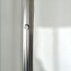 Chrome4 SS08/17 - 10mm Chrome Frameless Shower Screen with Wall Channels with Seals Included - 1200x900mm