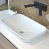 Image_20250124144155 Cove-5130-MW Matte White Insert Ceramic Basin 510x330x150MM