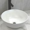 Image_20250124144221 Opal-3535-MW Matte White Ceramic Basin 358x358x155mm