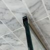 Image_20250430100402 SS08/17 - 10mm Brushed Gold Frameless Shower Screen with Wall Channels with Seals Included - 950x950mm (Suit on 1000x1000 Base)