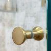 Image_20250430113409 SS08/17 - 10mm Brushed Gold Frameless Shower Screen with Wall Channels with Seals Included - 950x950mm (Suit on 1000x1000 Base)