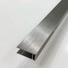 Image_20250430130358 SS08/17 - 10mm Brushed Nickel Frameless Shower Screen with Wall Channels with Seals Included - 950x950mm (Suit on 1000x1000 Base)