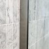 Image_20250430130427 SS08/17 - 10mm Brushed Nickel Frameless Shower Screen with Wall Channels with Seals Included - 950x950mm (Suit on 1000x1000 Base)