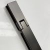 Image_20250430130457 SS08/17 - 10mm Gun Metal Frameless Shower Screen with Wall Channels with Seals Included - 1200x900mm
