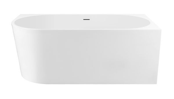 Winsor 1500mm Right Corner Gloss White Freestanding Bath (Central Waste Location)