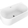 WINSOR 1500R MW OF (3) Winsor 1500mm Right Corner Gloss White Freestanding Bath (Central Waste Location)
