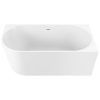 WINSOR 1500R MW OF (7) Winsor 1500mm Right Corner Gloss White Freestanding Bath (Central Waste Location)