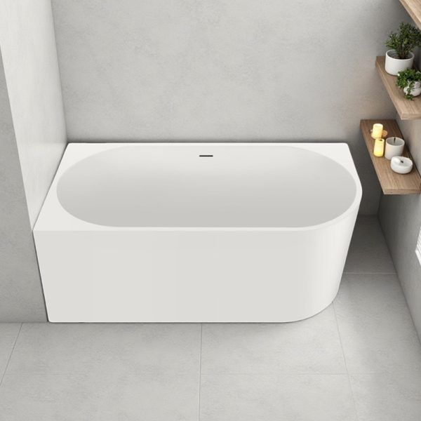 Winsor 1500mm Left Corner Gloss White Freestanding Bath (Central Waste Location)