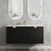 ot ma 1200 1 OTMA-1200 Black Wall Hung Vanity - 1200x460mm