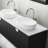 ot ma 1500 5 OTMA-1500 Black Wall Hung Vanity - 1500x460mm
