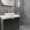 ot ma 900 5 OTMA-900 Black Wall Hung Vanity - 900x460mm