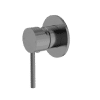 NR-2508-11-GM Gun Metal Round Shower Mixer