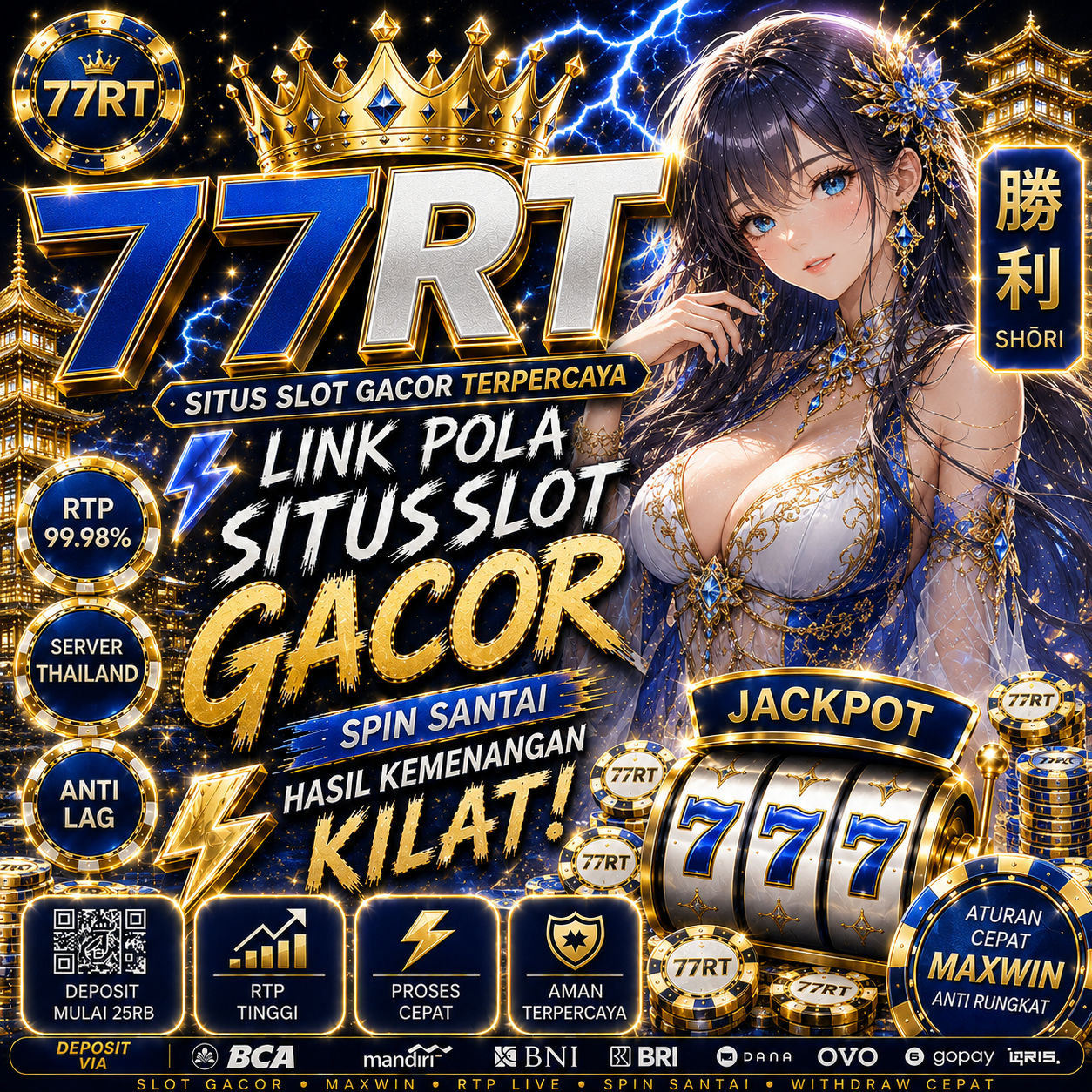 77RT Promotor Website Game Online Resmi Dengan Beragam Provider Terbaik