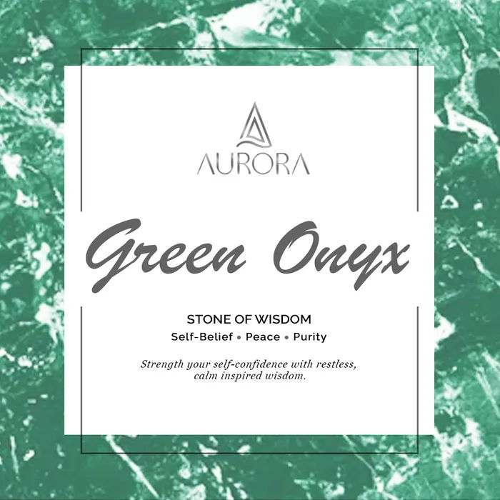 Star Green Onyx Ring