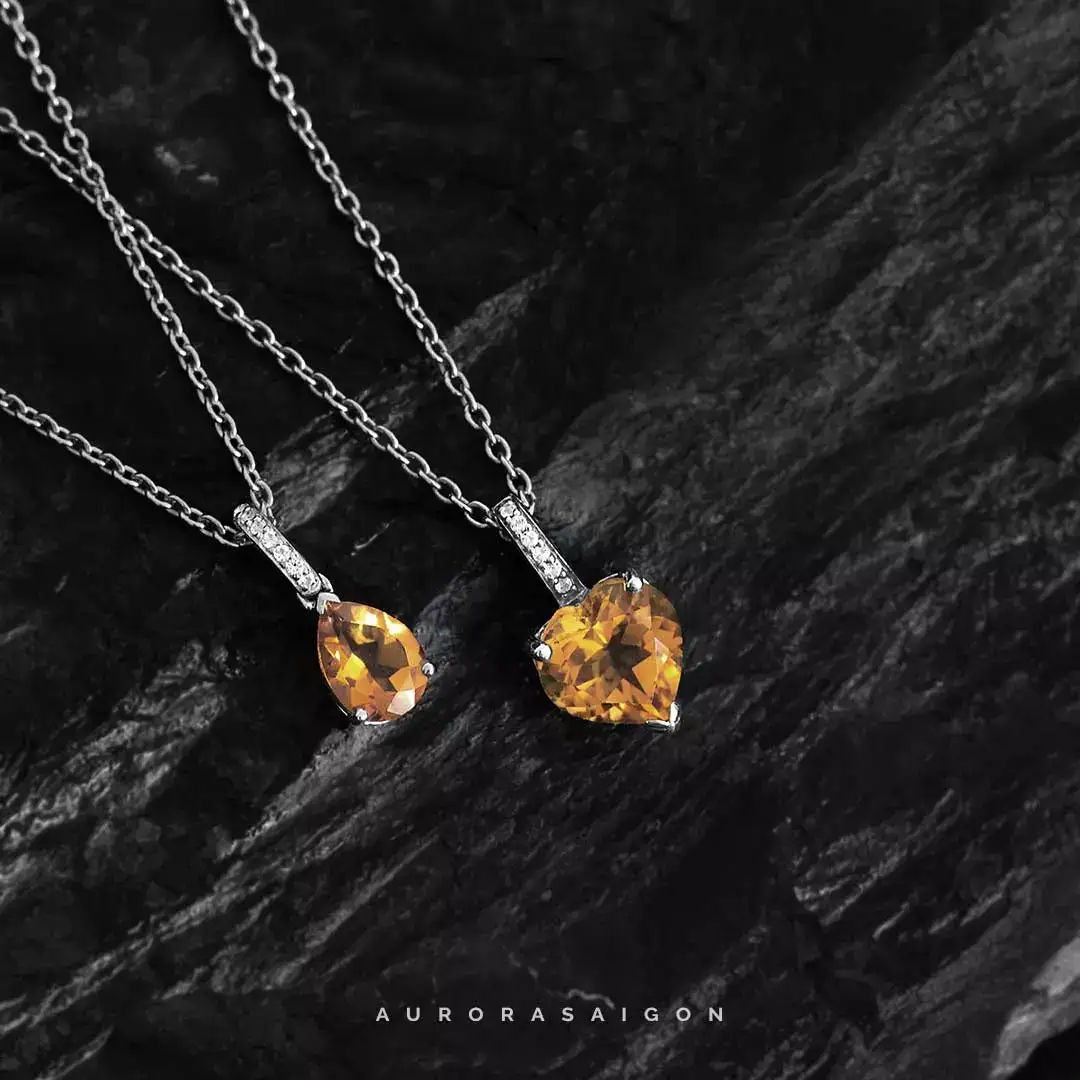 beautiful citrine aurora saigon jewellery