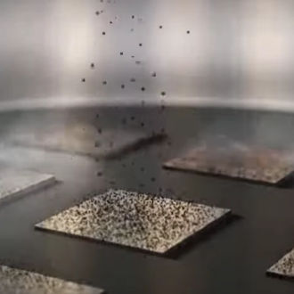 same temperature and pressure applied to make lab diamonds