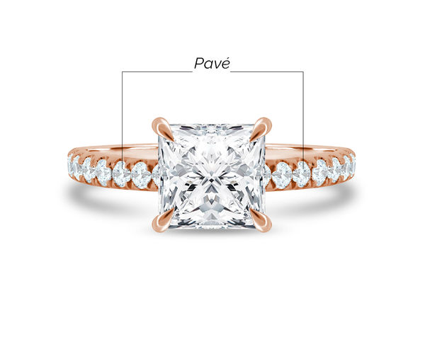 What is a pave on a ring?