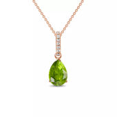 Peridot Pendant - August Birthstone