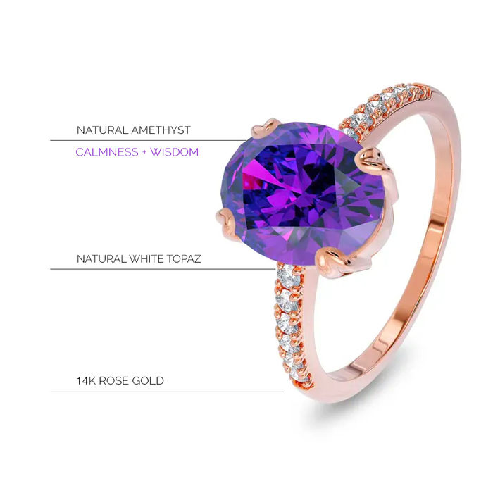 Cherished Amethyst Ring