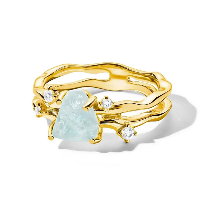 Moc Nhien Aquamarine Ring