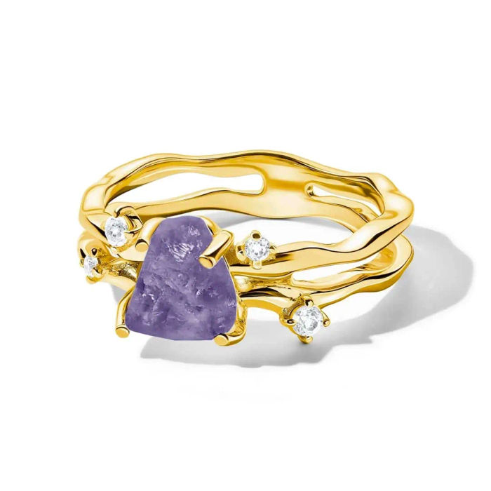 Moc Nhien Amethyst Ring