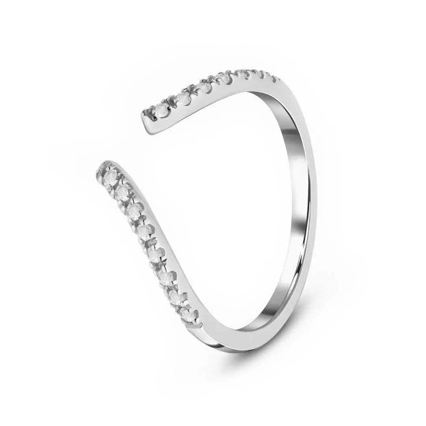 Awareness Ring - White Topaz