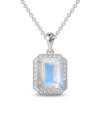 Moonstone Deco Pendant