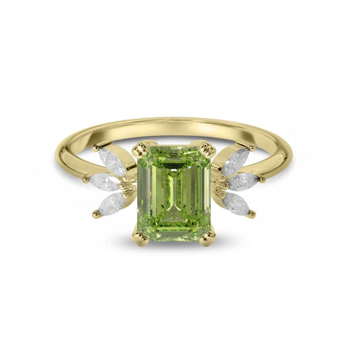 Angel Peridot Ring