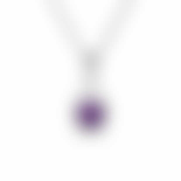 Infinity Amethyst Pendant