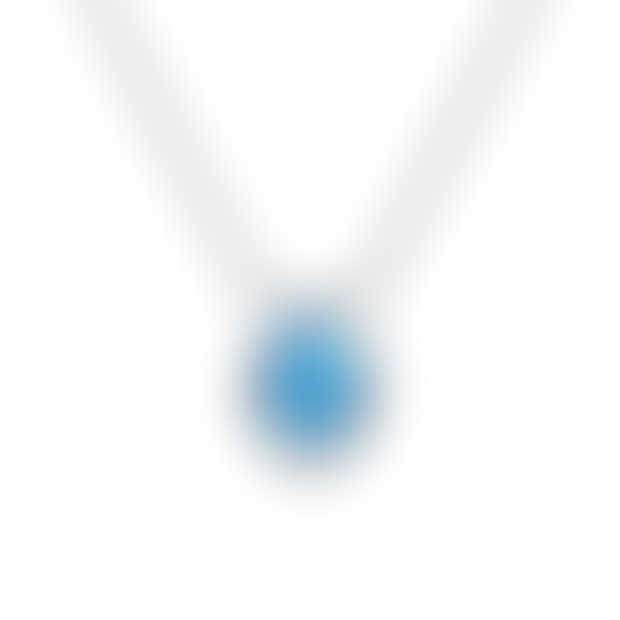 Hannah Blue Topaz Pendant