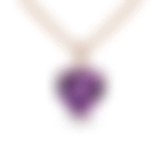 True to Your Heart Amethyst Pendant