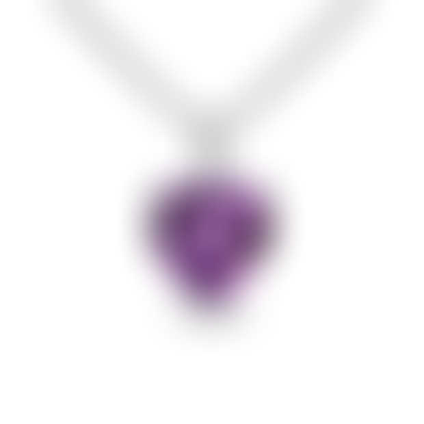 True to Your Heart Amethyst Pendant