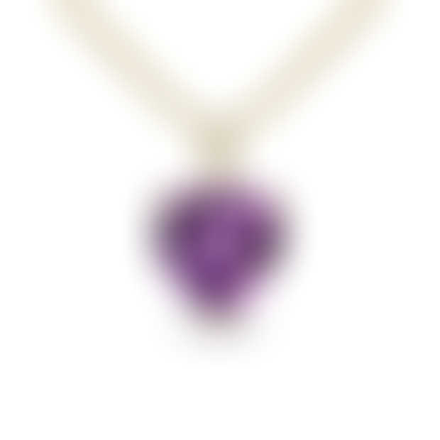 True to Your Heart Amethyst Pendant