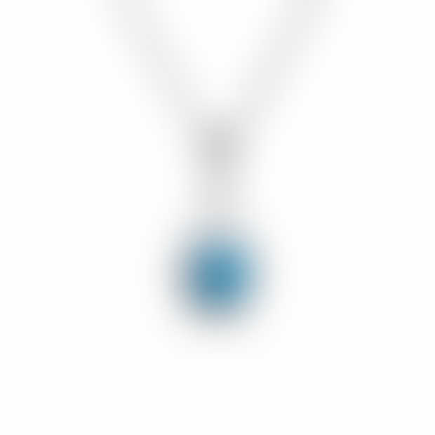 Infinity Blue Topaz Pendant