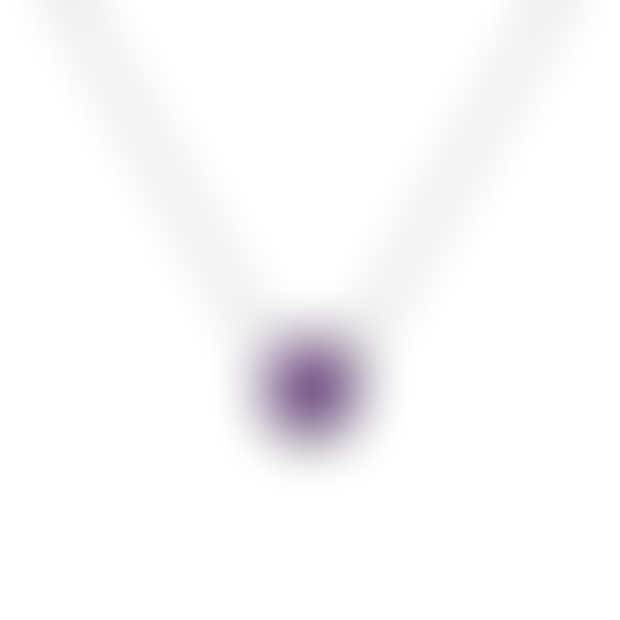 bezel set 6mm amethyst pendant - Vietnam - Ho Chi Minh