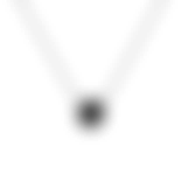 Mia 6mm Black Sapphire Pendant