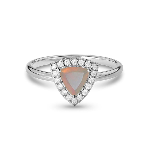 Enya Opal Trilliant Ring