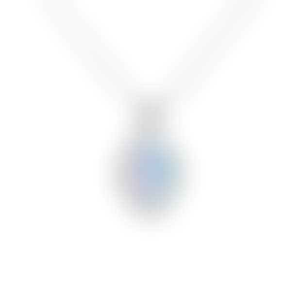 Tulip Opal Oval Pendant